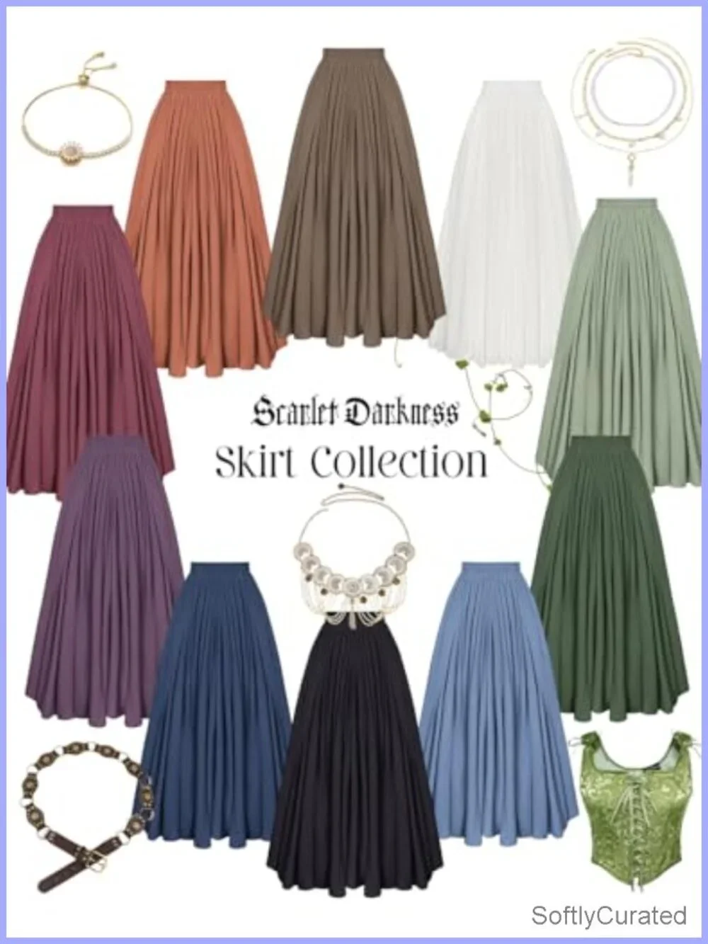 N/A maxi skirts
